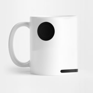 minimalist face Mug